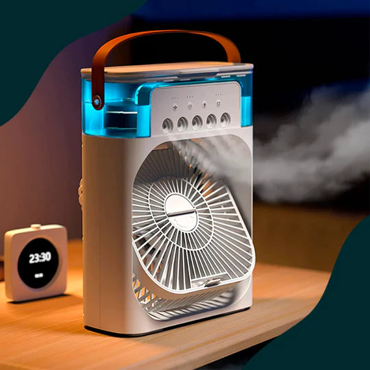 Air Cooler Fan™ Enfriador de Aire con Humidificador y Luz LED