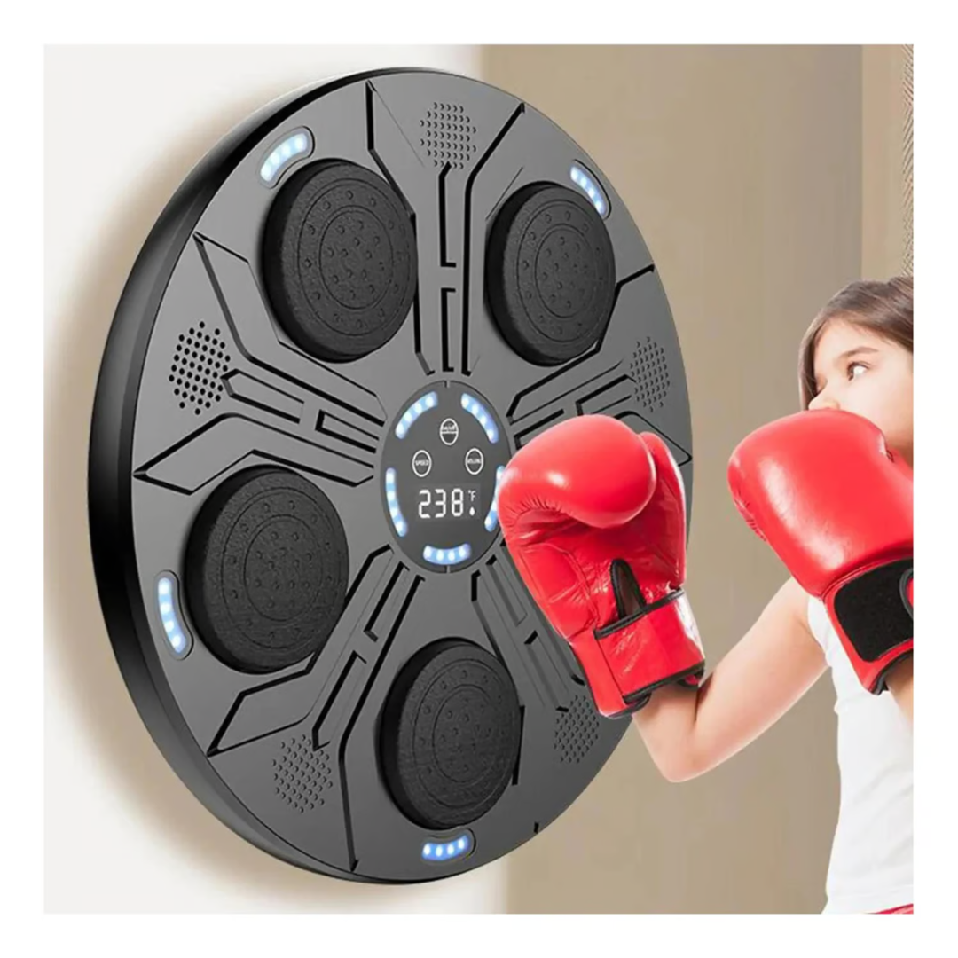 Máquina Boxeo Musical Bluetooth + Guantes